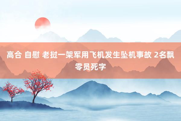 高合 自慰 老挝一架军用飞机发生坠机事故 2名飘零员死字